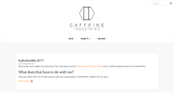 Desktop Screenshot of caffeineindustries.com